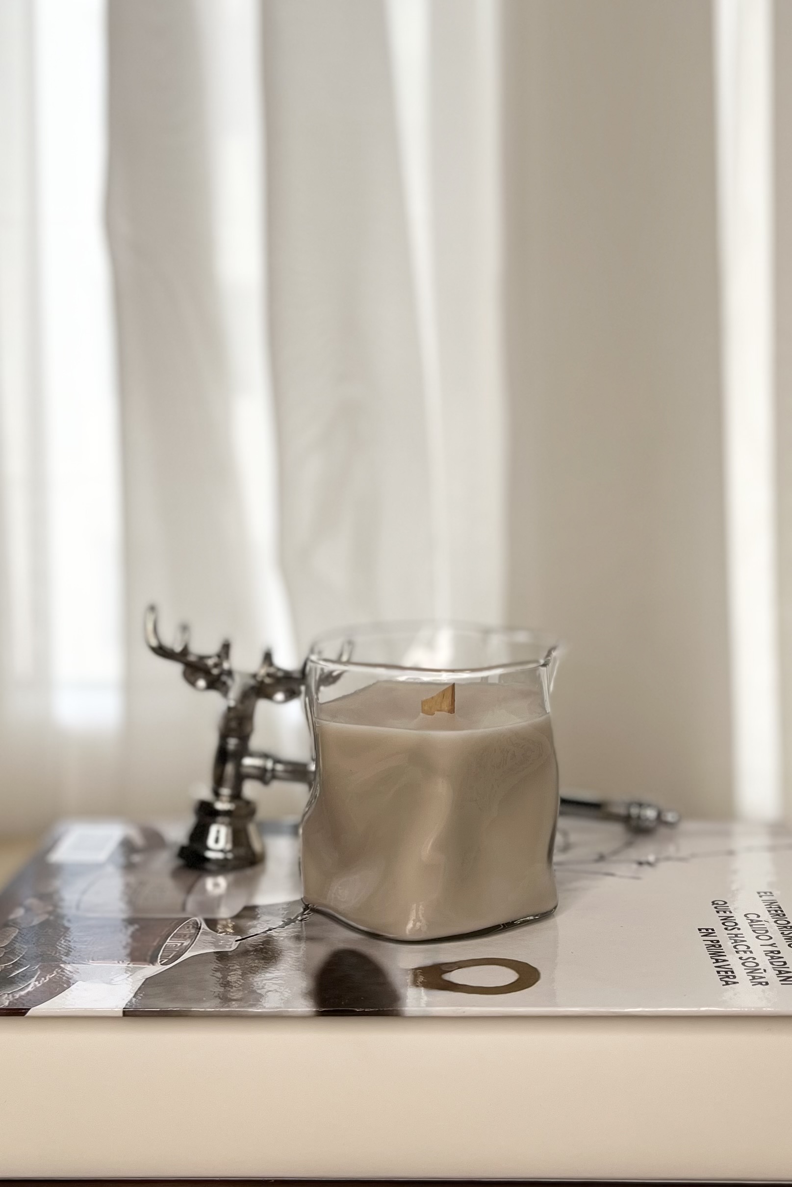 شمع لیوانی مدل دفرمه