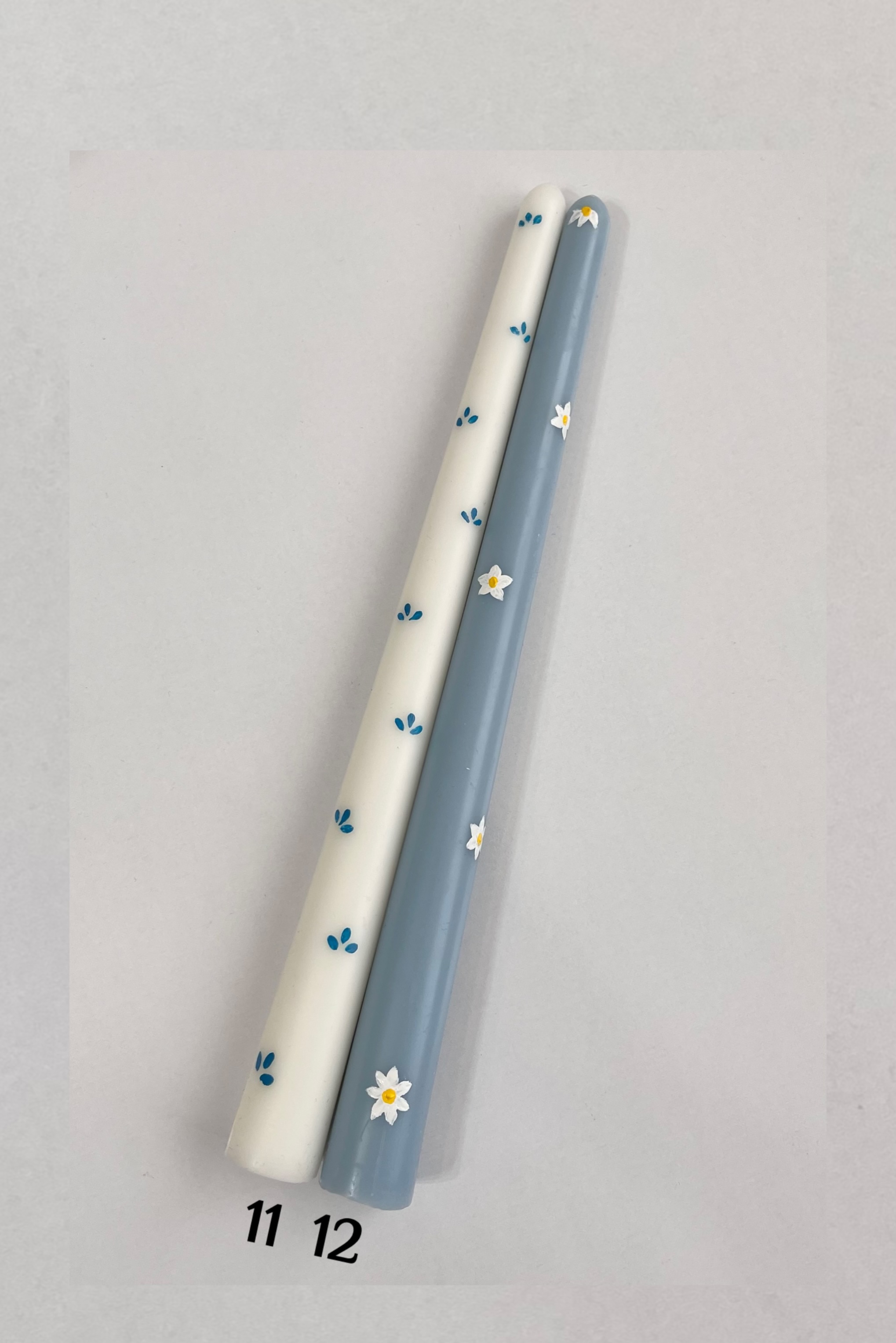 شمع قلمی طرح گلبرگ